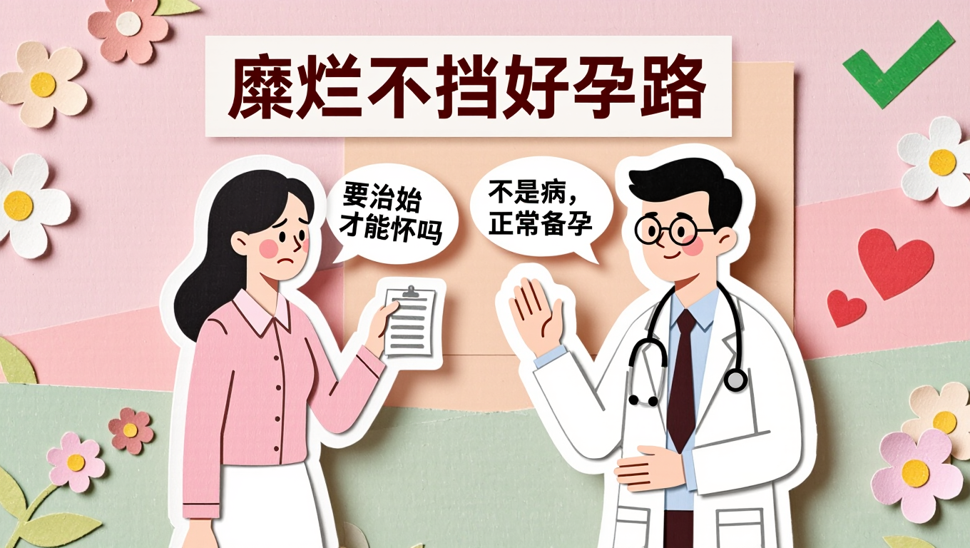 糜烂不挡好孕路