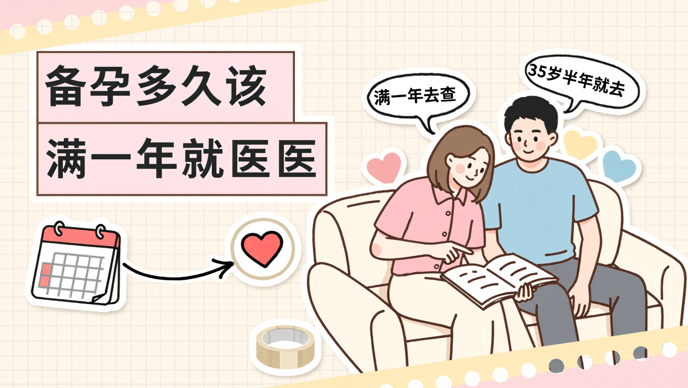 备孕多久该就医