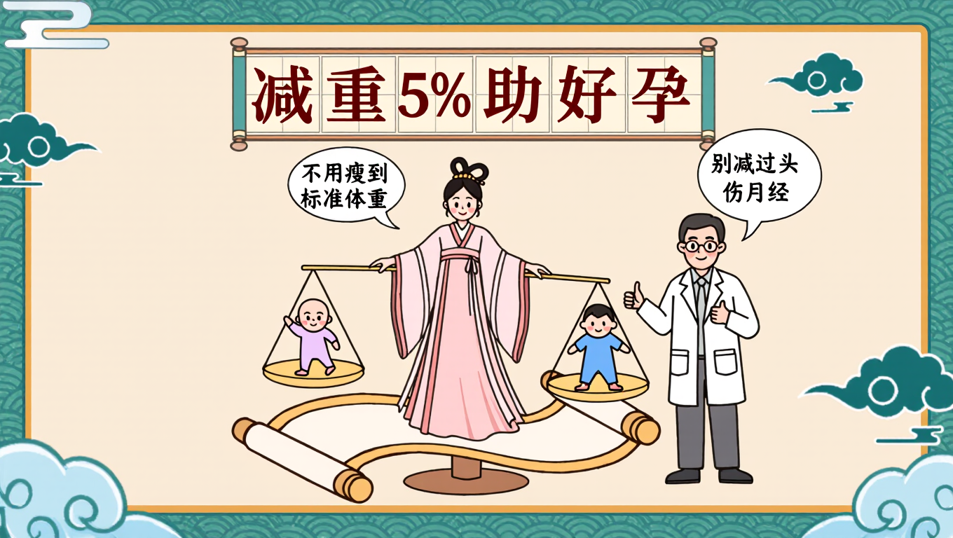 减重5%助好孕
