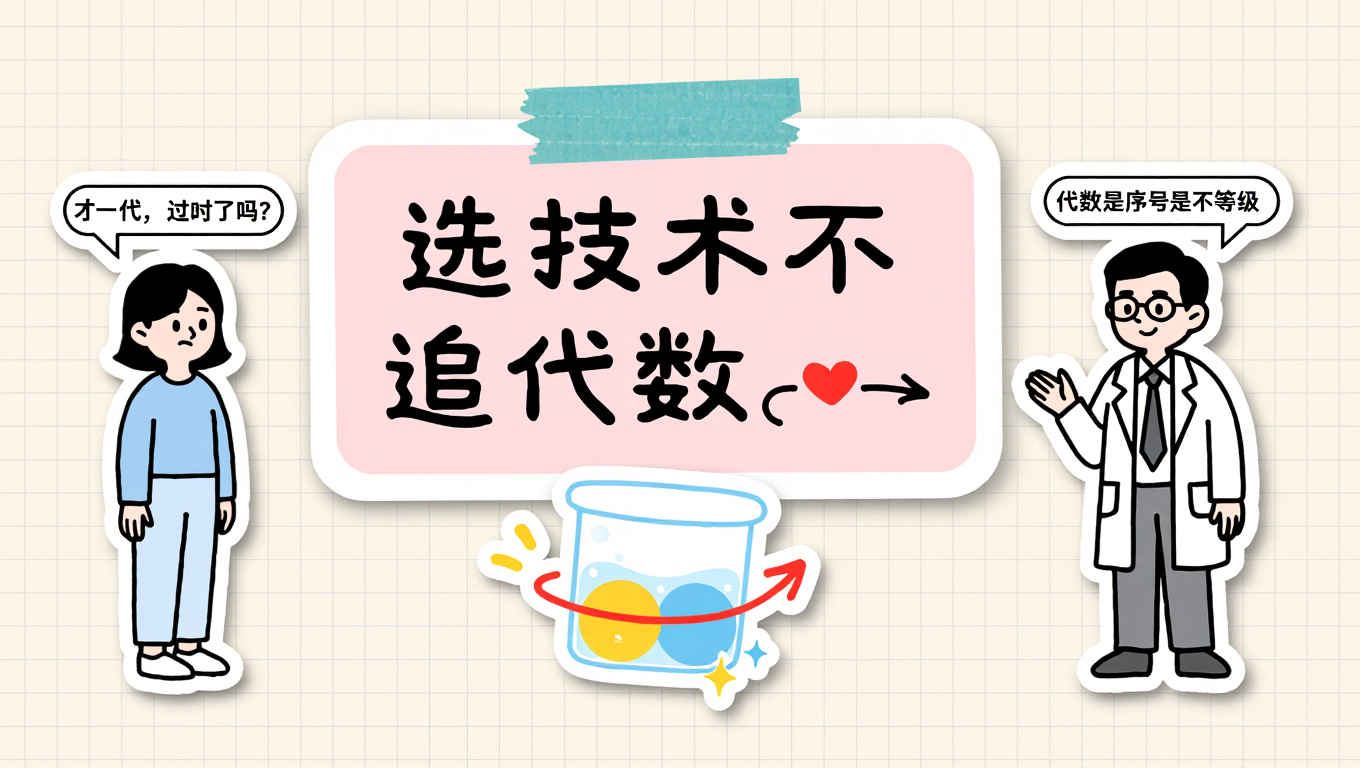 选技术不追代数