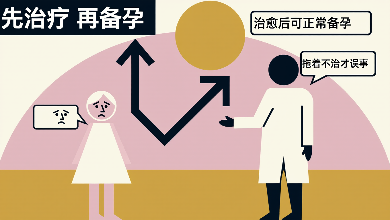 先治疗 再备孕