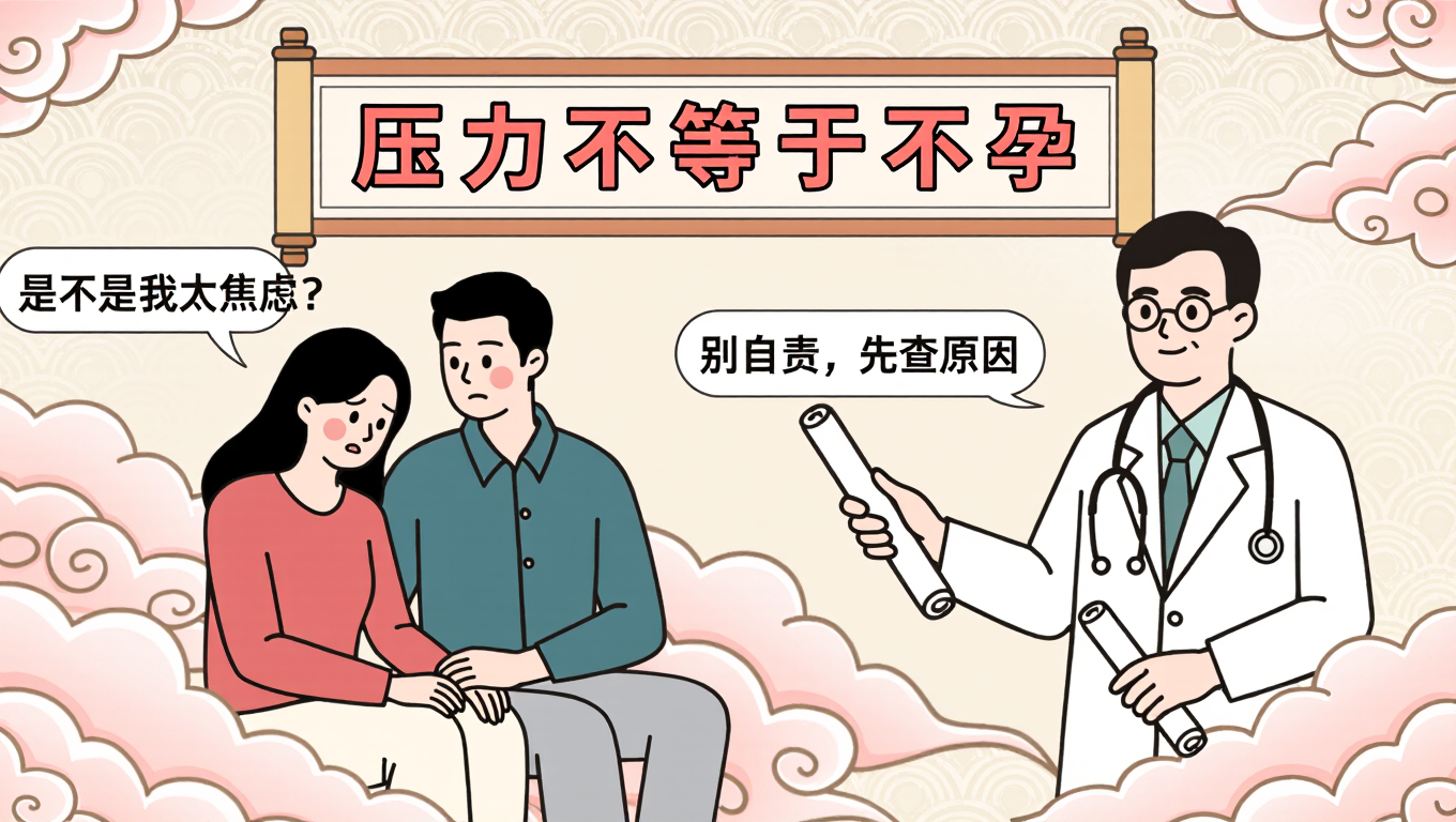 压力不等于不孕
