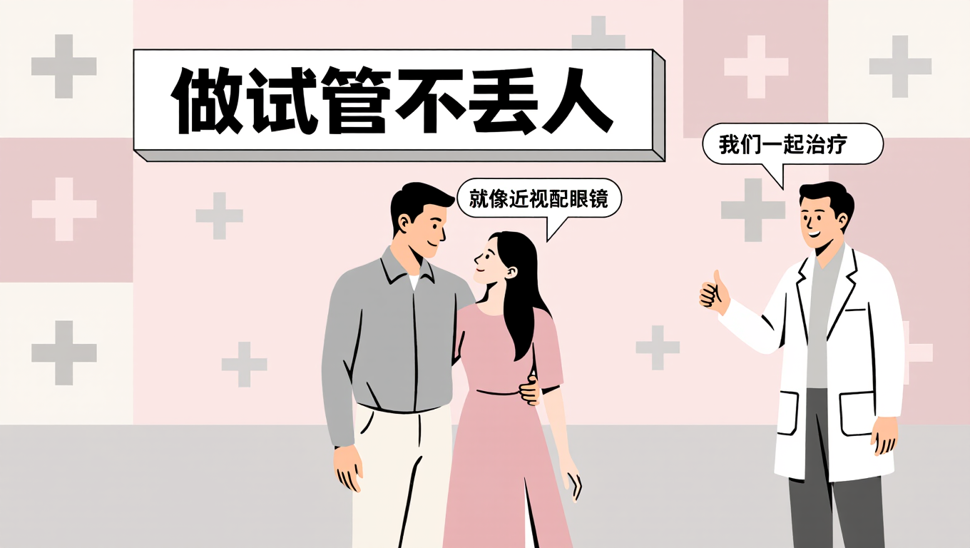 做试管不丢人