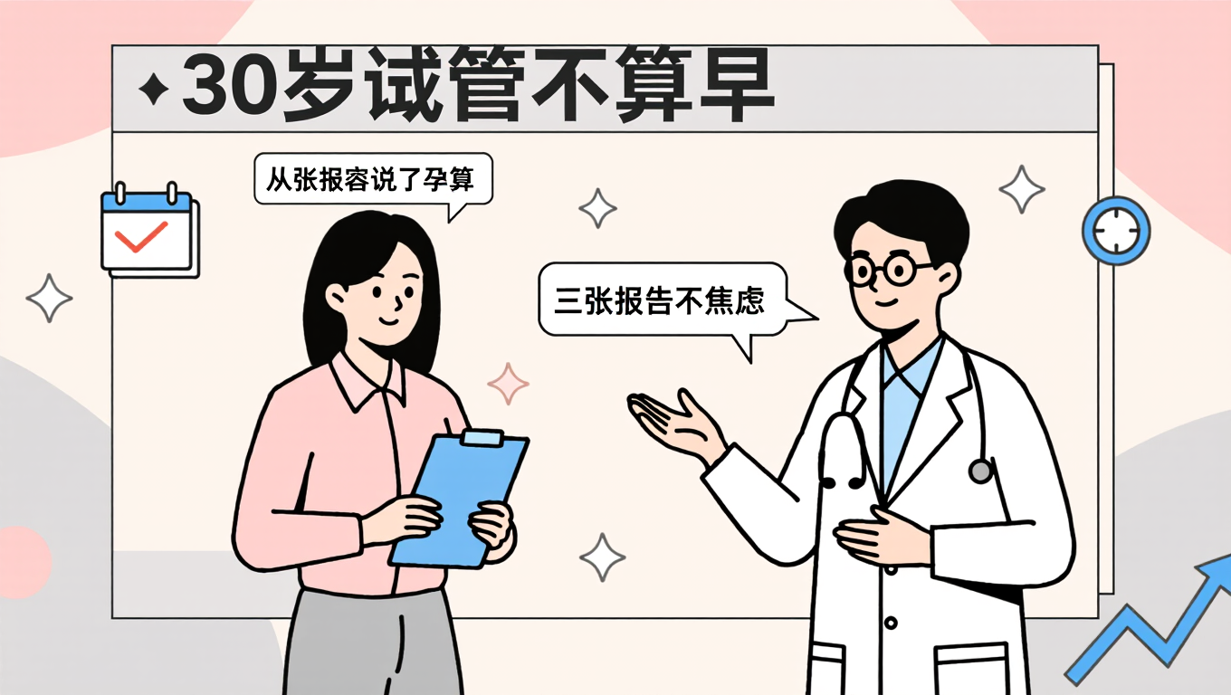 30岁试管不算早
