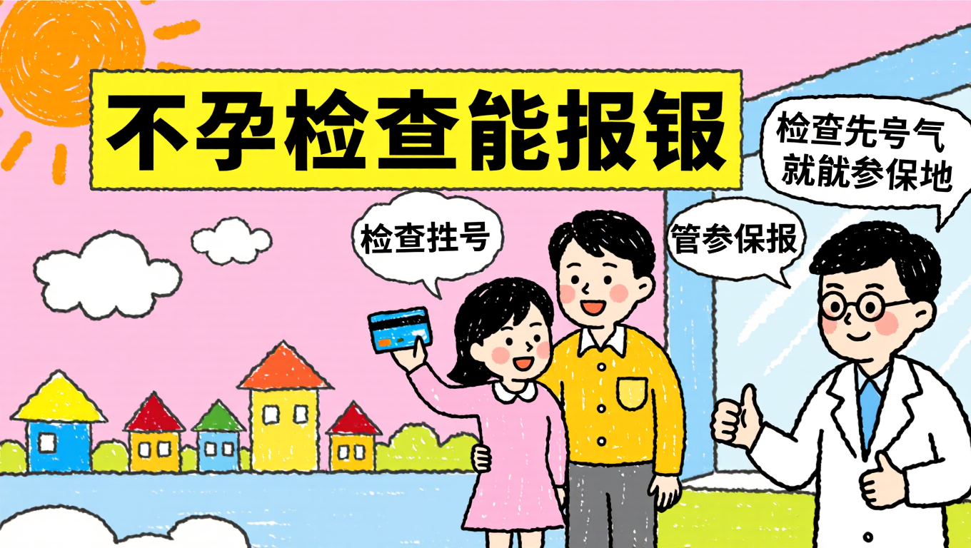 不孕检查能报销