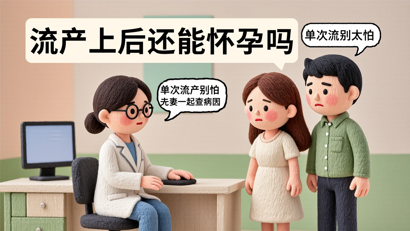 流产后还能怀孕吗