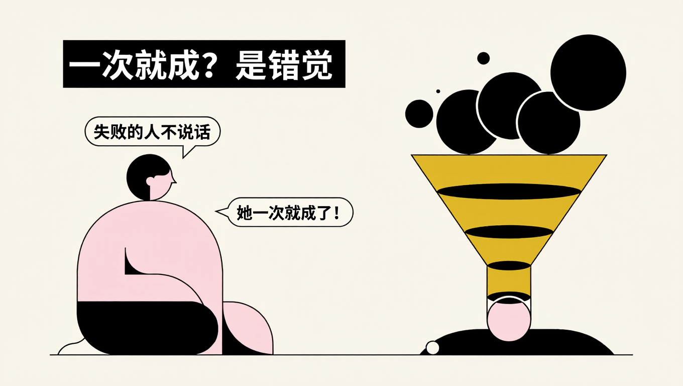 一次就成？是错觉