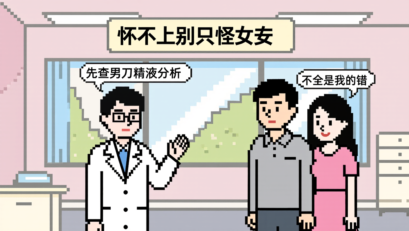 怀不上别只怪女方