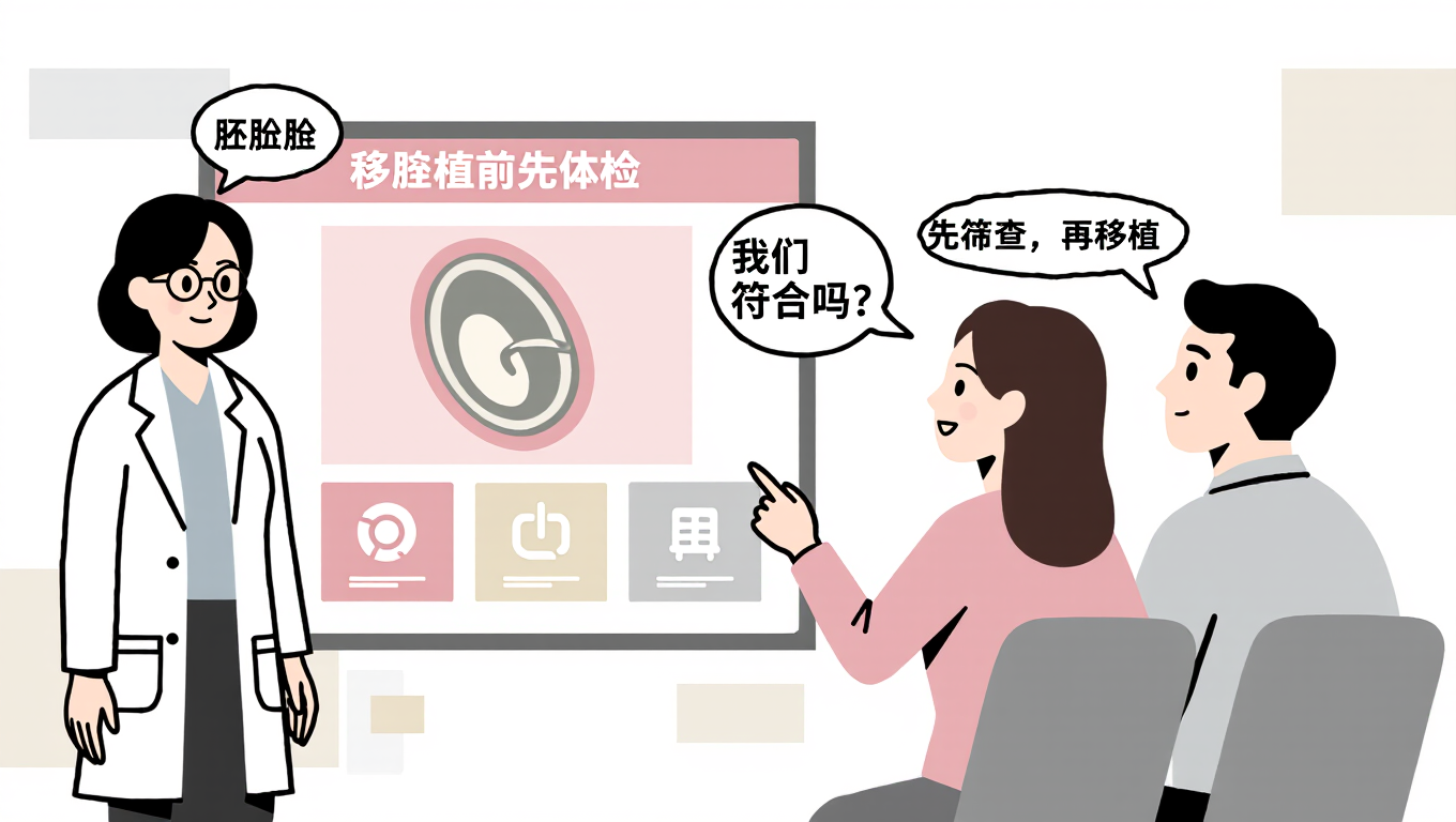 胚胎移植前先体检
