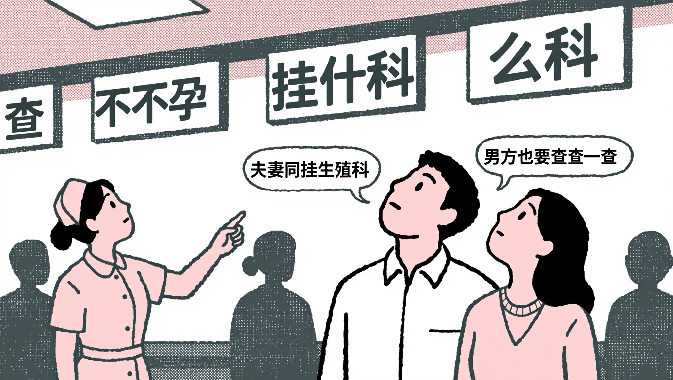 查不孕挂什么科