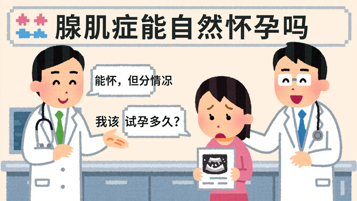 腺肌症能自然怀孕吗