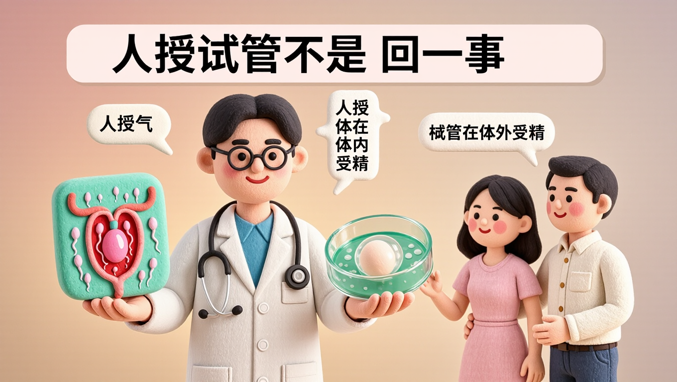 人授试管不是一回事