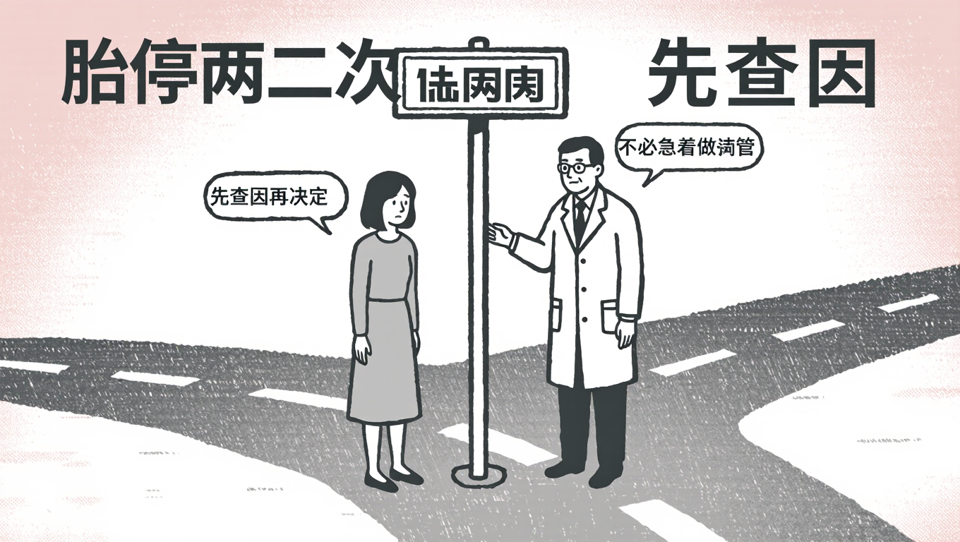 胎停两次先查因