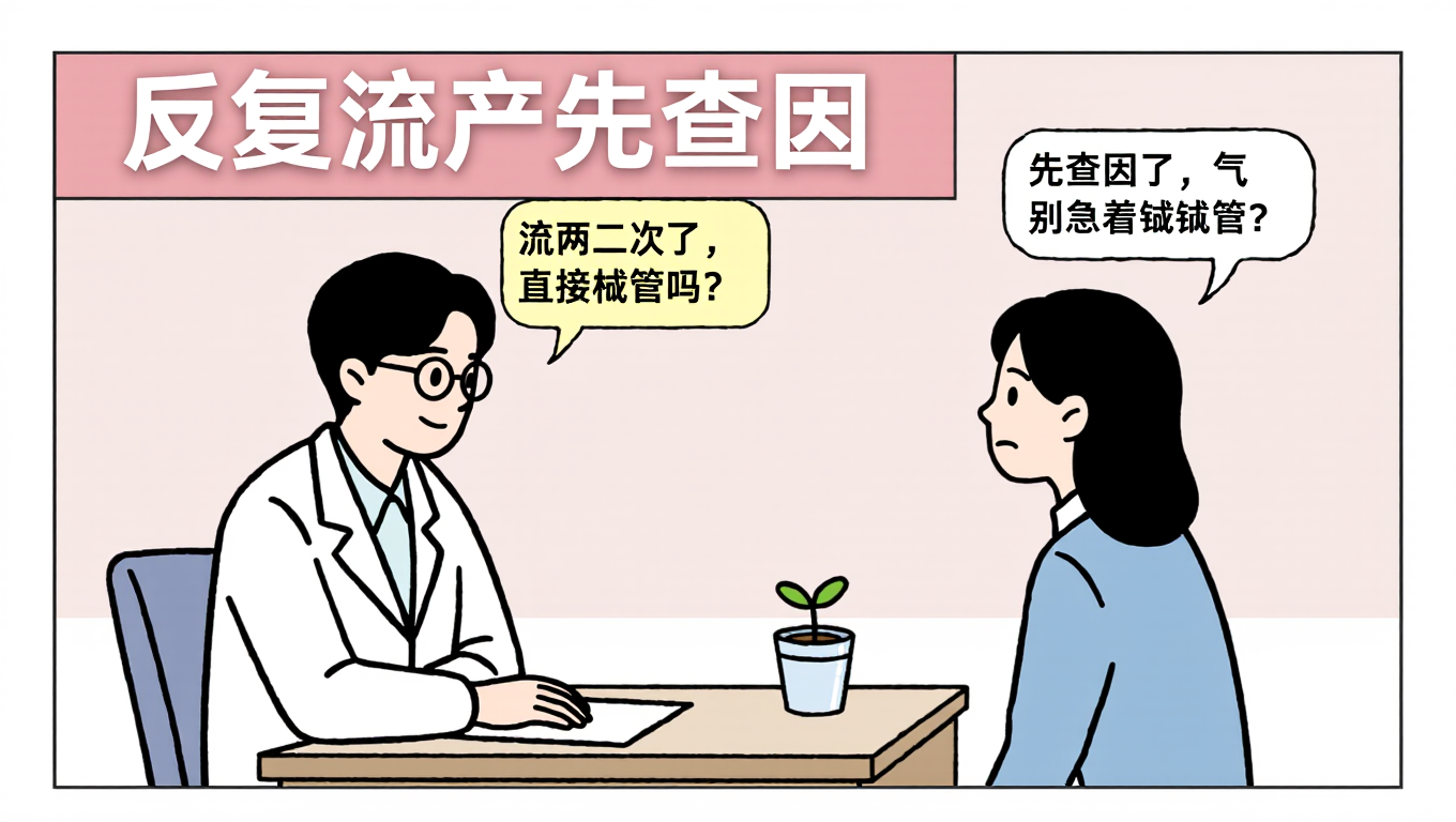反复流产先查因