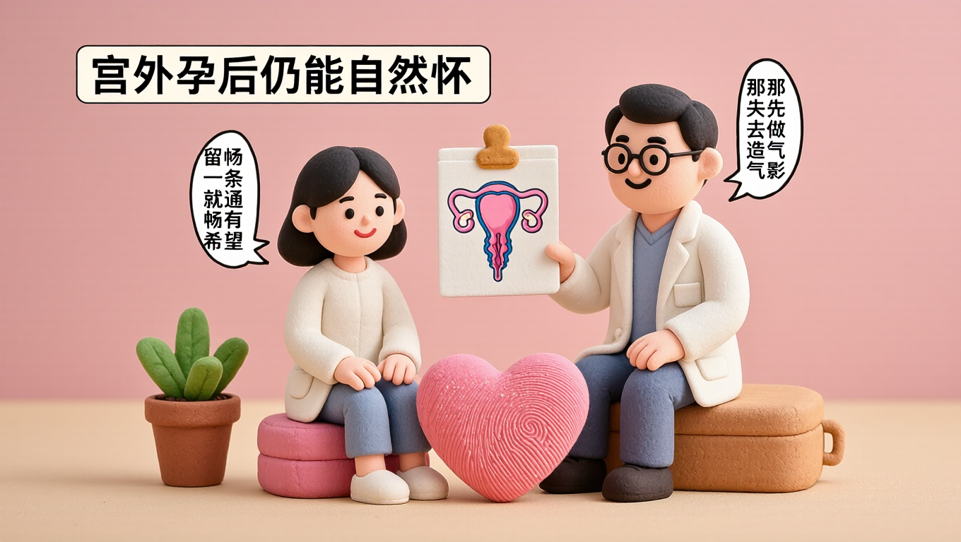 宫外孕后仍能自然怀
