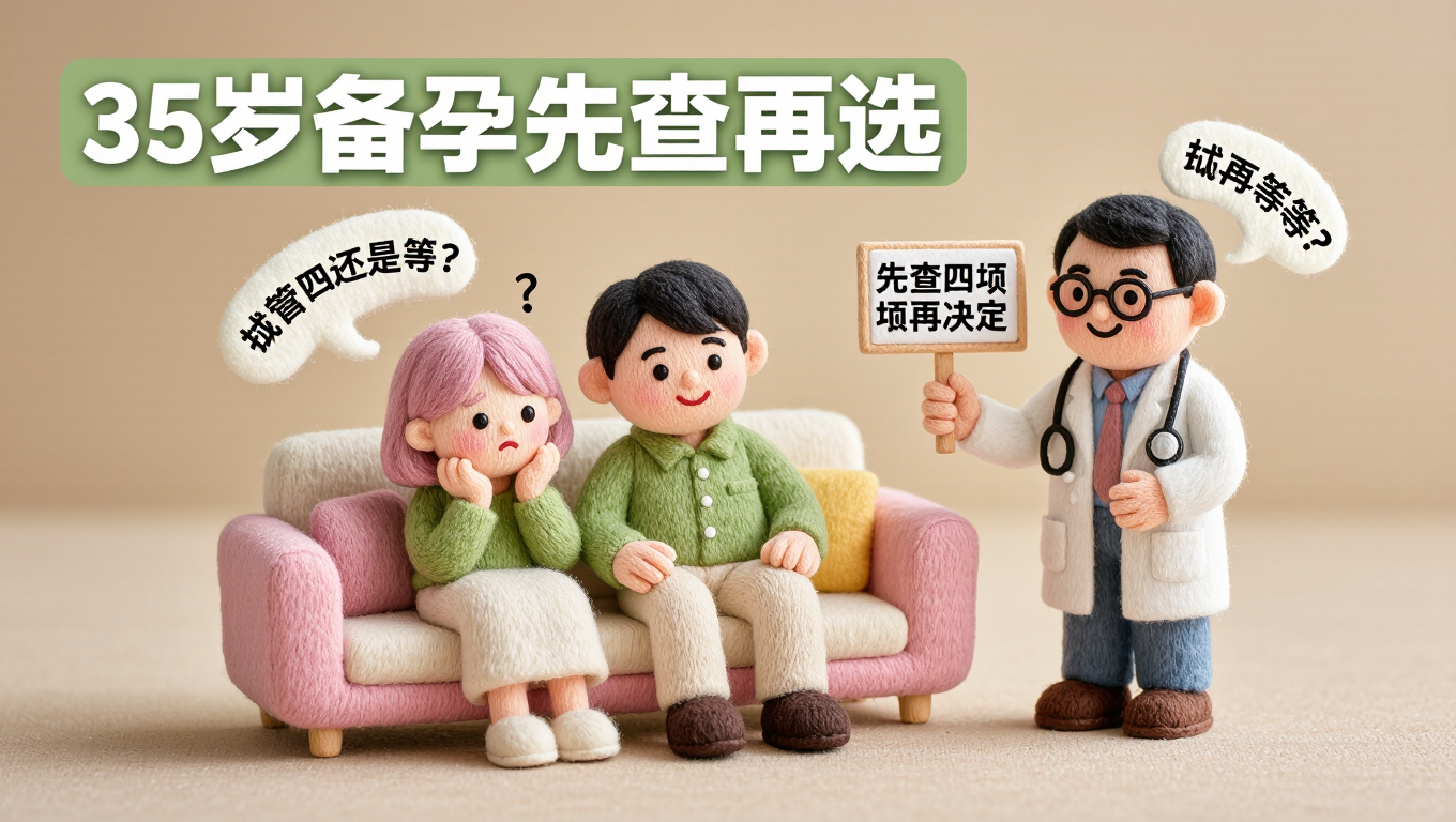 35岁备孕先查再选