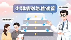 男方少弱精只能做试管婴儿吗？